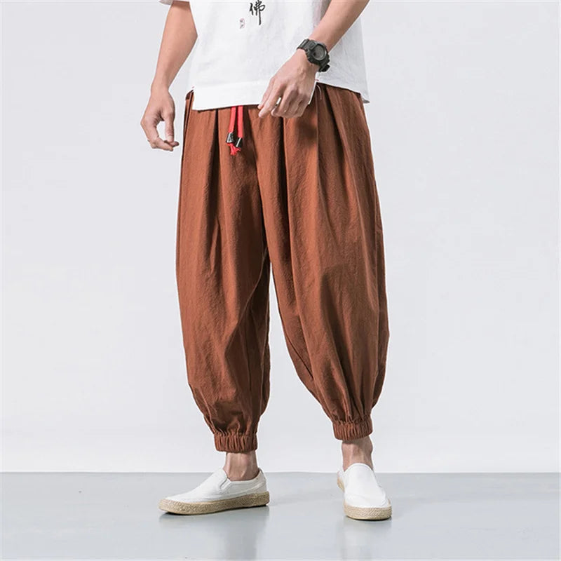 FGKKS Spring Men Loose Harem  Sweatpants High Quality  Trousers Male