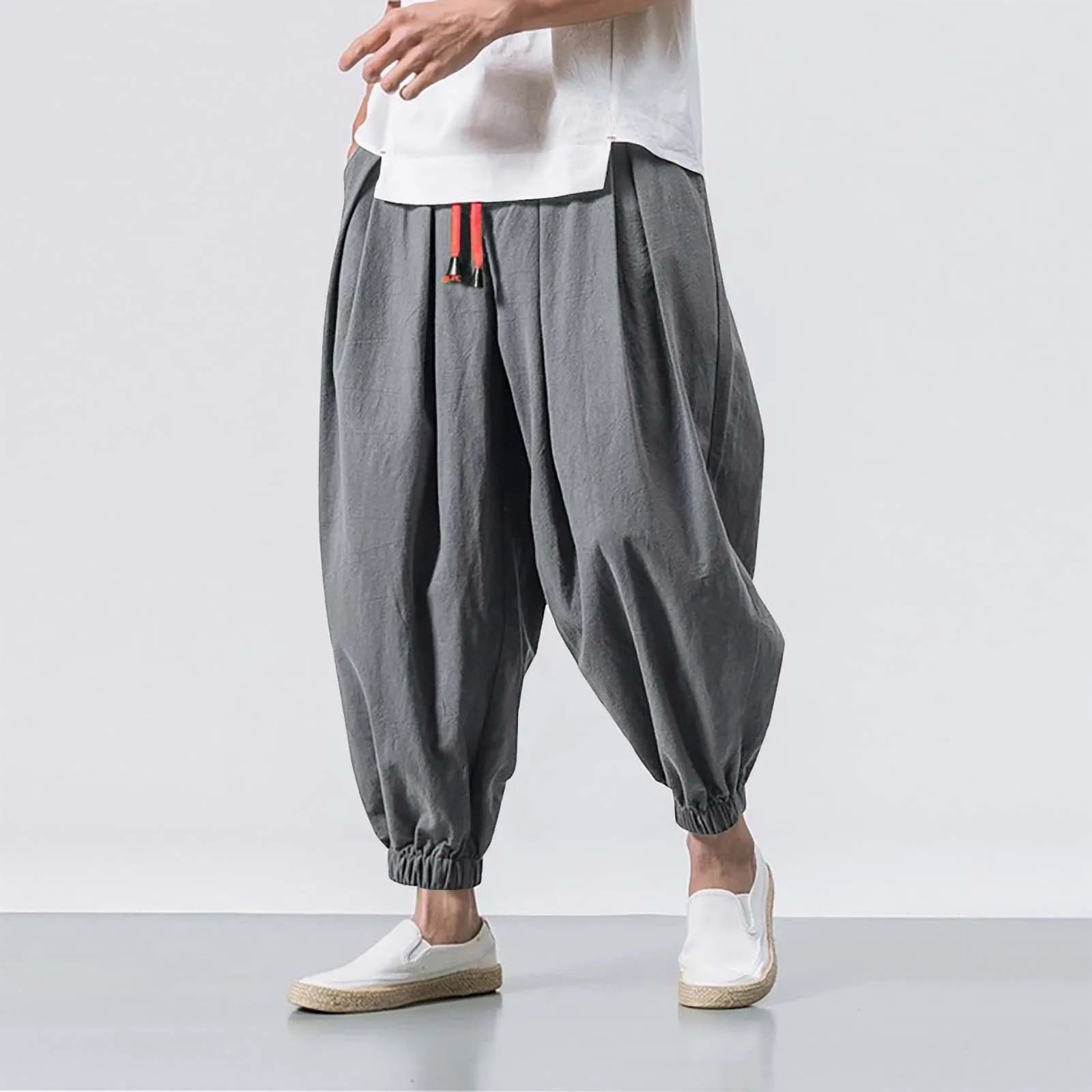FGKKS Spring Men Loose Harem  Sweatpants High Quality  Trousers Male