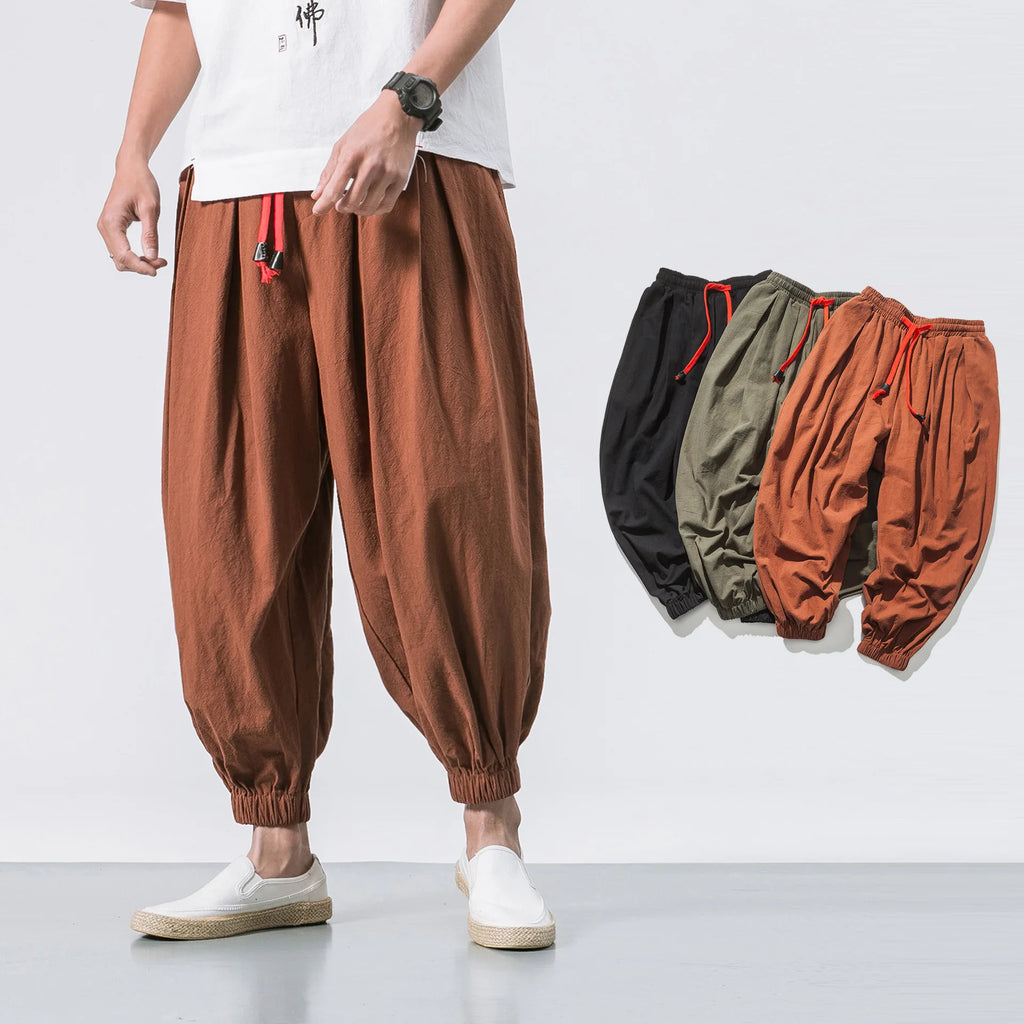 FGKKS Spring Men Loose Harem  Sweatpants High Quality  Trousers Male