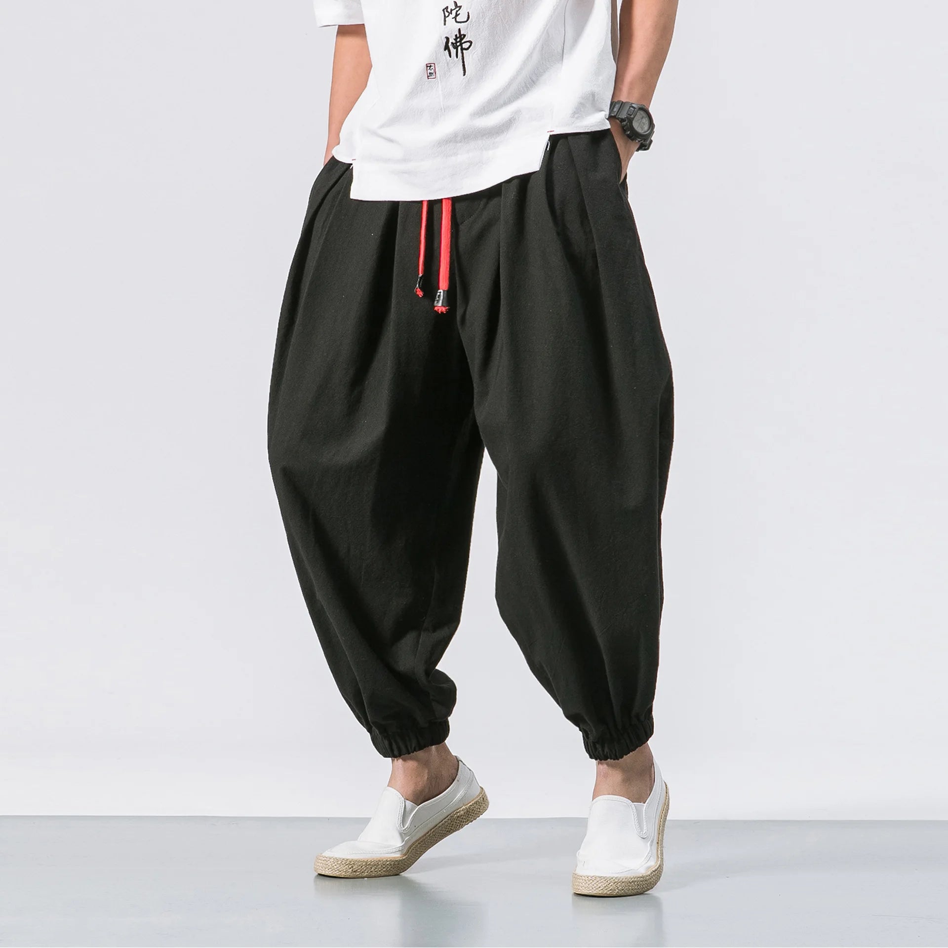 FGKKS Spring Men Loose Harem  Sweatpants High Quality  Trousers Male