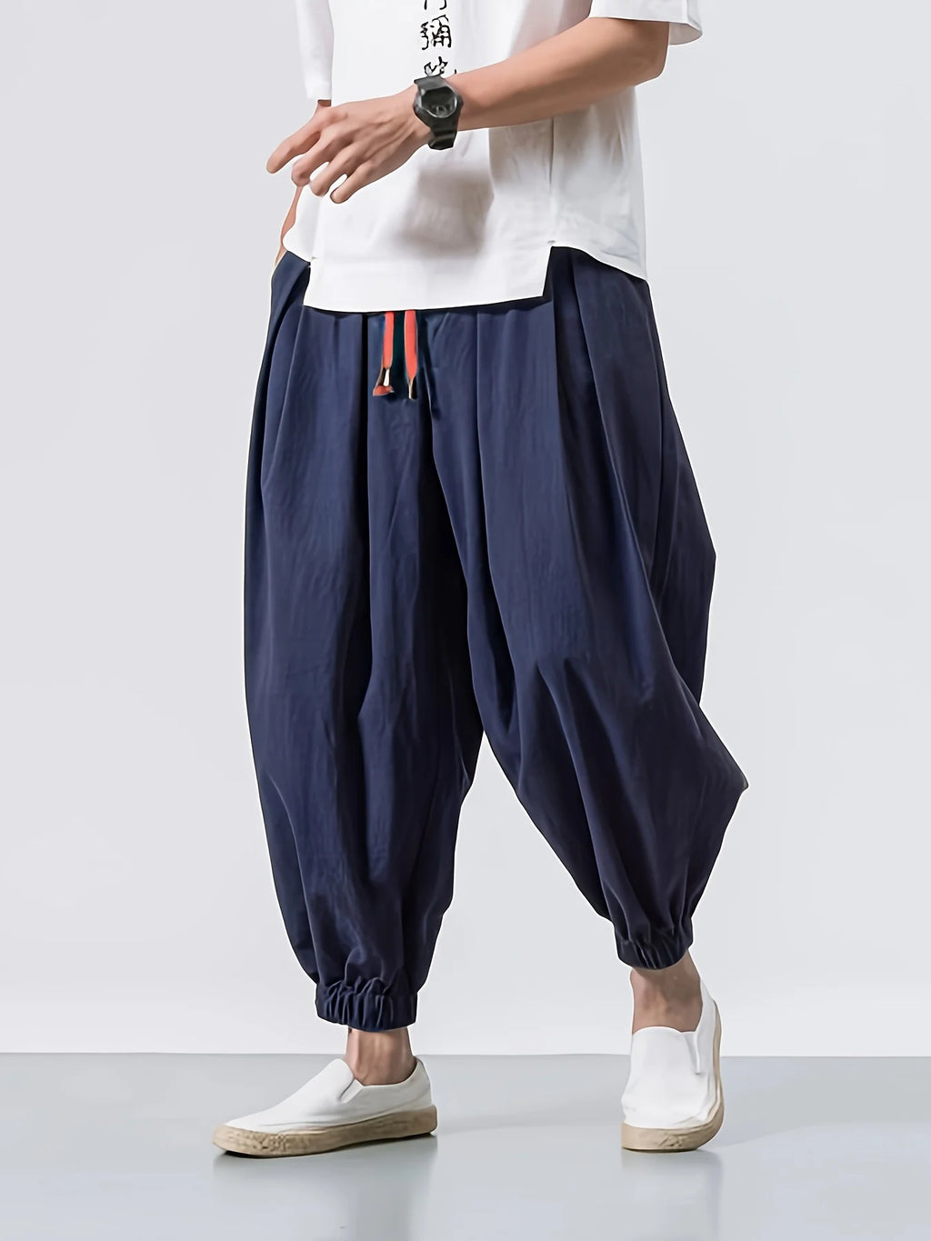 FGKKS Spring Men Loose Harem  Sweatpants High Quality  Trousers Male
