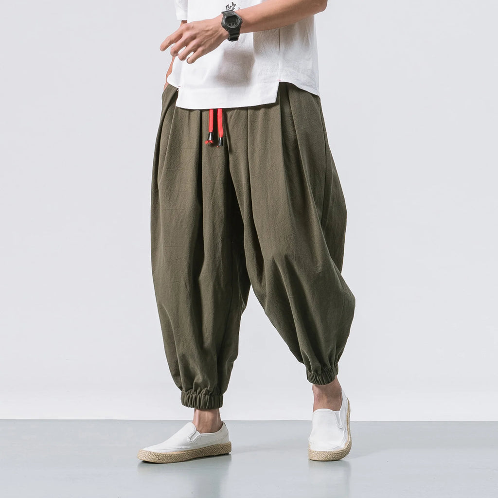 FGKKS Spring Men Loose Harem  Sweatpants High Quality  Trousers Male