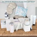 Luxury Spa Gift Basket for Women - 10 Relaxing Birthday Gifts with Lavender, Self Care Kit for Mother Sister